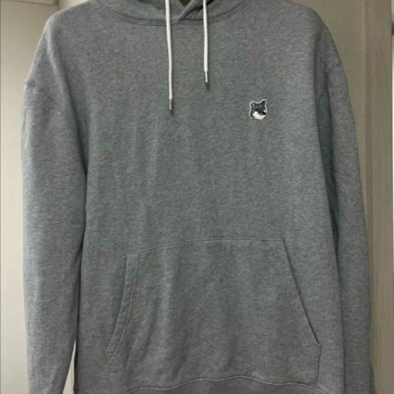 Maison Kitsuné 그레이 후드티 상품 사진
