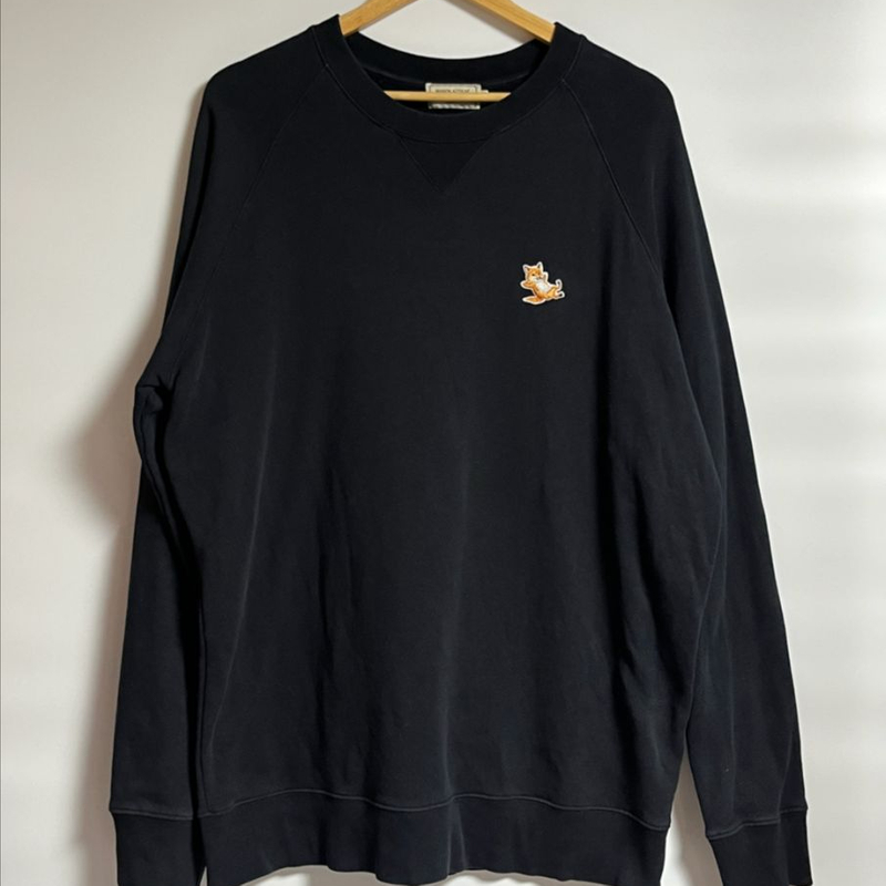 Maison Kitsuné 폭스패치 나그랑 맨투맨 티셔츠 상품 사진