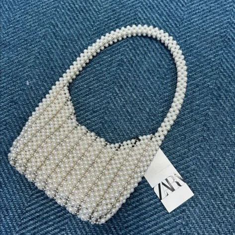 Zara 진주 가방 핸드백 토트백 숄더백 상품 사진