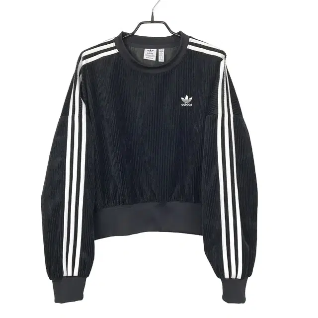 아디다스 adidas 벨벳 코듀로이 스웻트 맨투맨 티셔츠 여성M 상품 사진