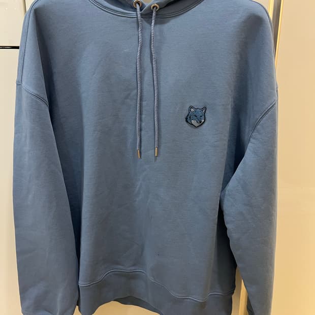 Maison Kitsuné 24fw 메종키츠네 블루 후드티 105 (새상품급) 상품 사진