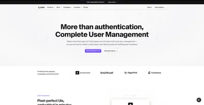 clerk.com screenshot