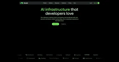 modal.com screenshot