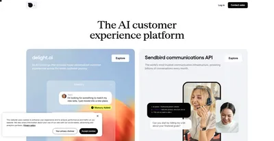 sendbird.com screenshot